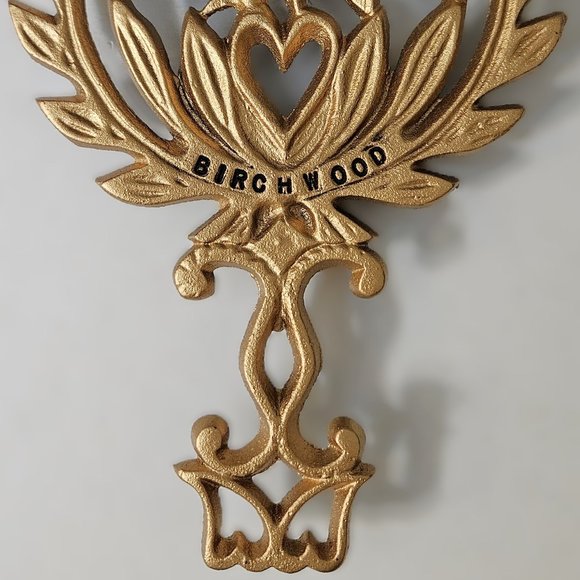 Vintage Solid Iron Eagle Trivet - Picture 2 of 5